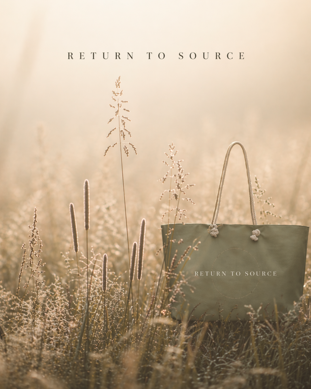 Return to Source Tote — A Daily Reminder