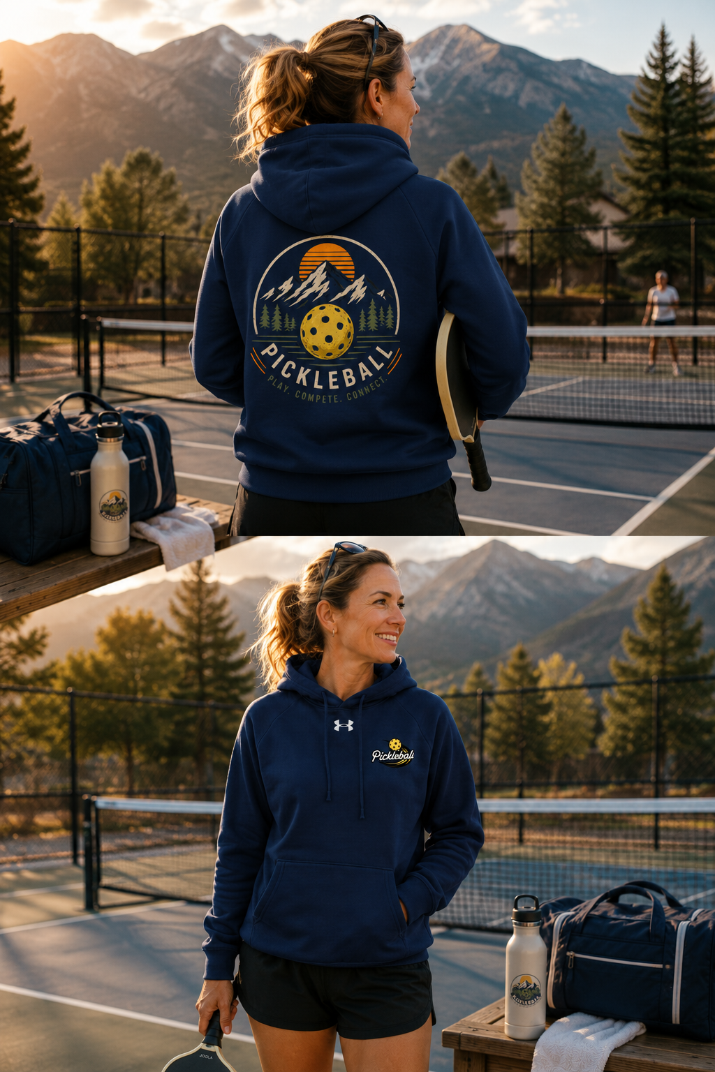 Mountain Pickleball Under Armour® Fleece Hoodie
