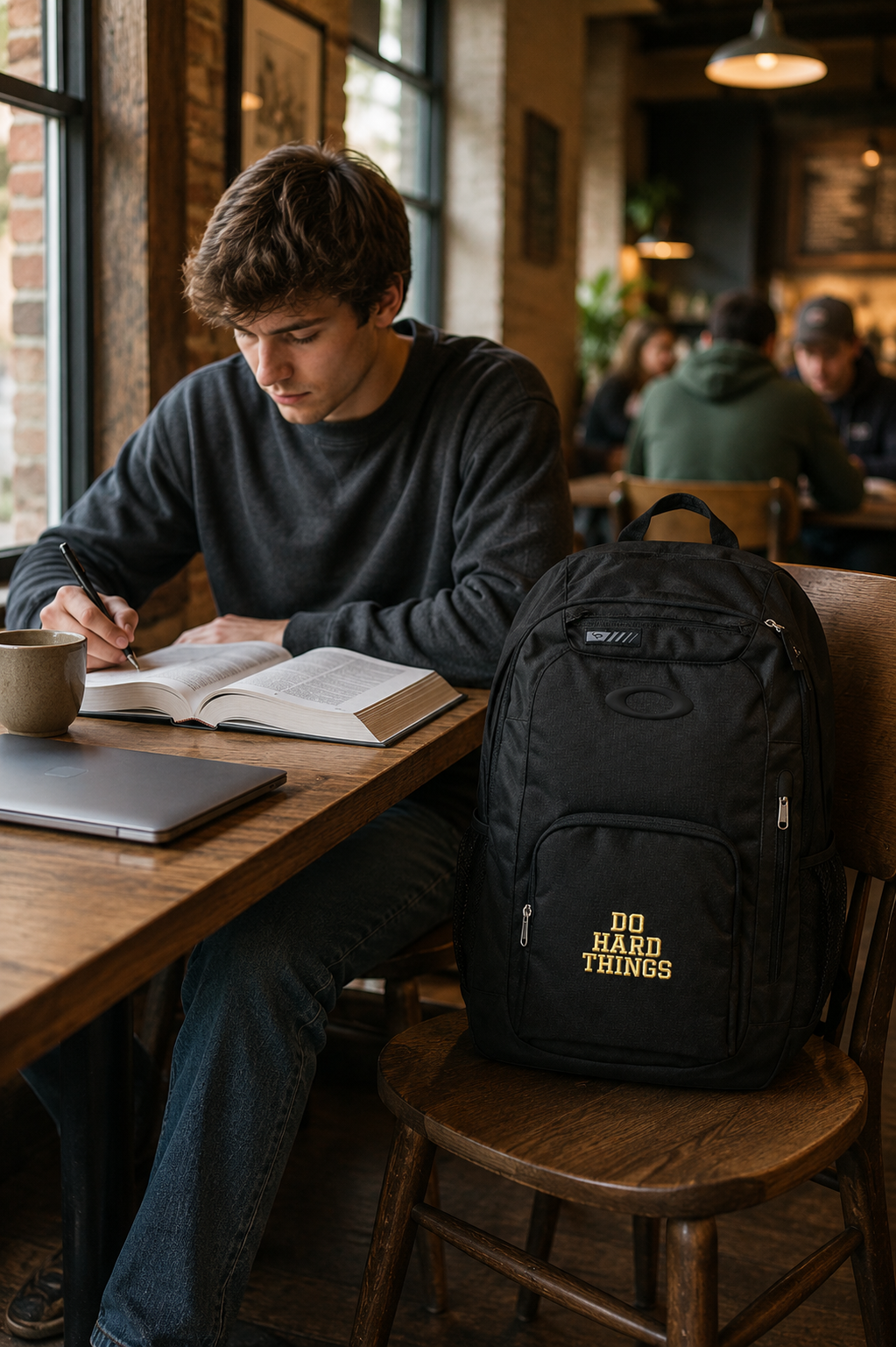 Enduro 22L Backpack — 'Do Hard Things' Motivational Travel & School Bag