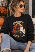 Spooky Girls Club Sweatshirt — Halloween Crewneck for Women