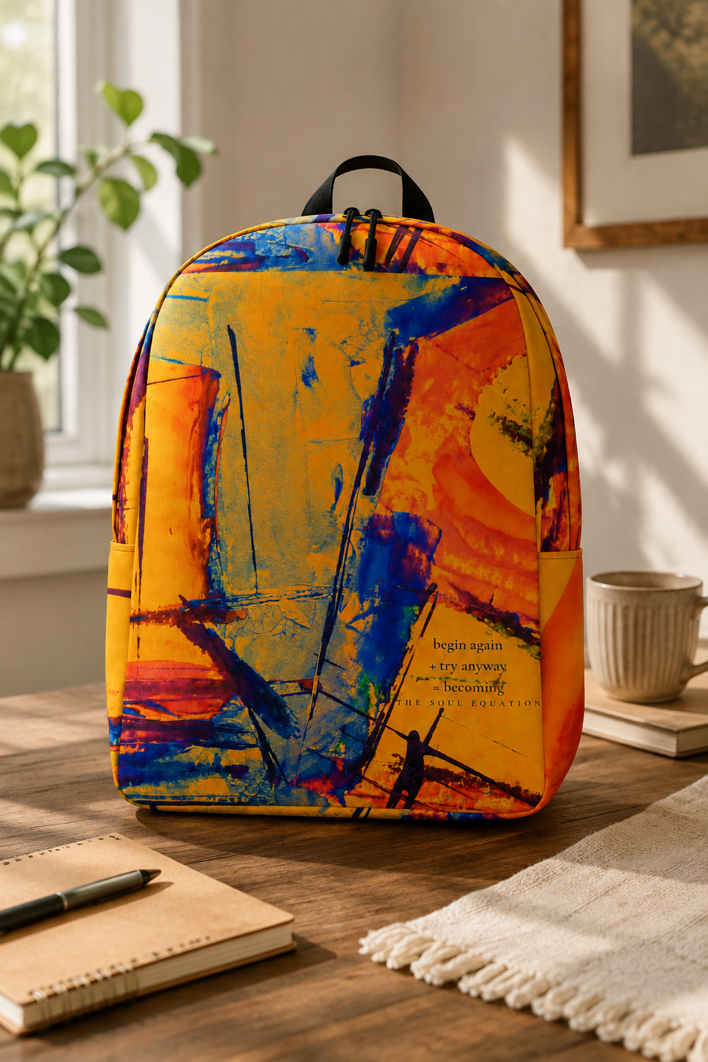 Abstract Art Backpack | 15″ Laptop & Travel Bag