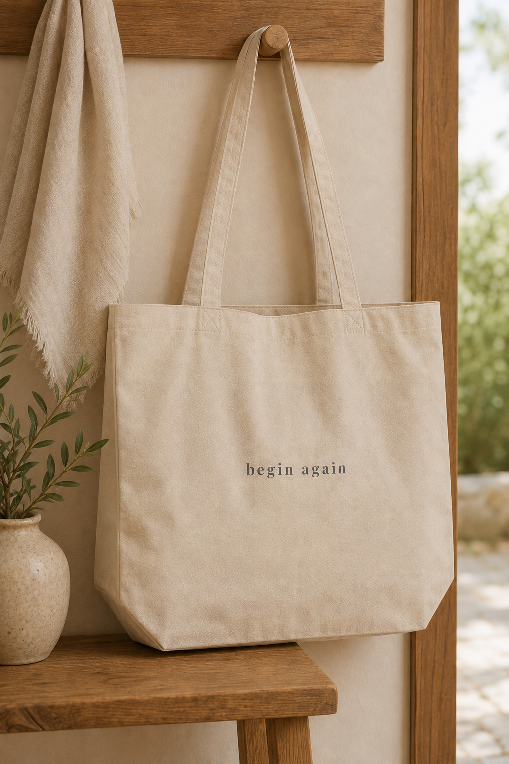 Try Anyway / Begin Again™ Organic Tote
