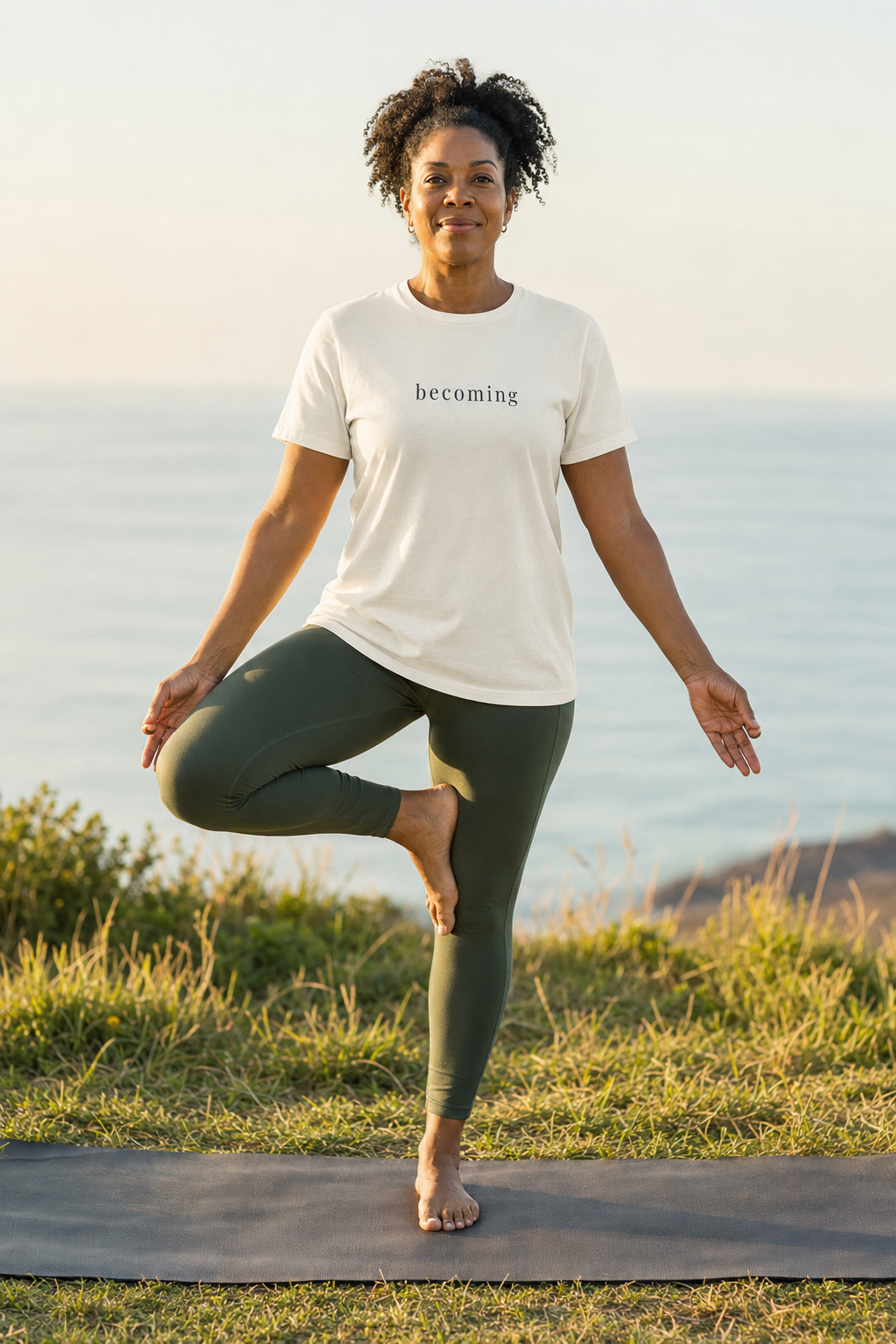 Becoming™ Women's Relaxed Tee | Soft Inspirational T-Shirt