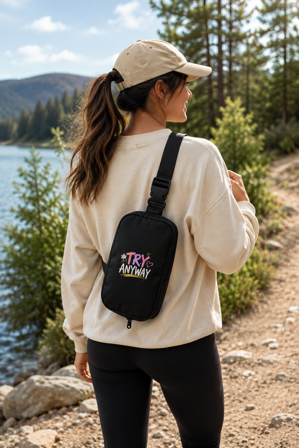 Try Anyway Sling Bag | Lightweight Crossbody Everyday Travel Bag