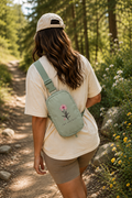 Try Anyway Wildflower Sling Bag | Lightweight Crossbody Travel & Everyday Adventure Bag
