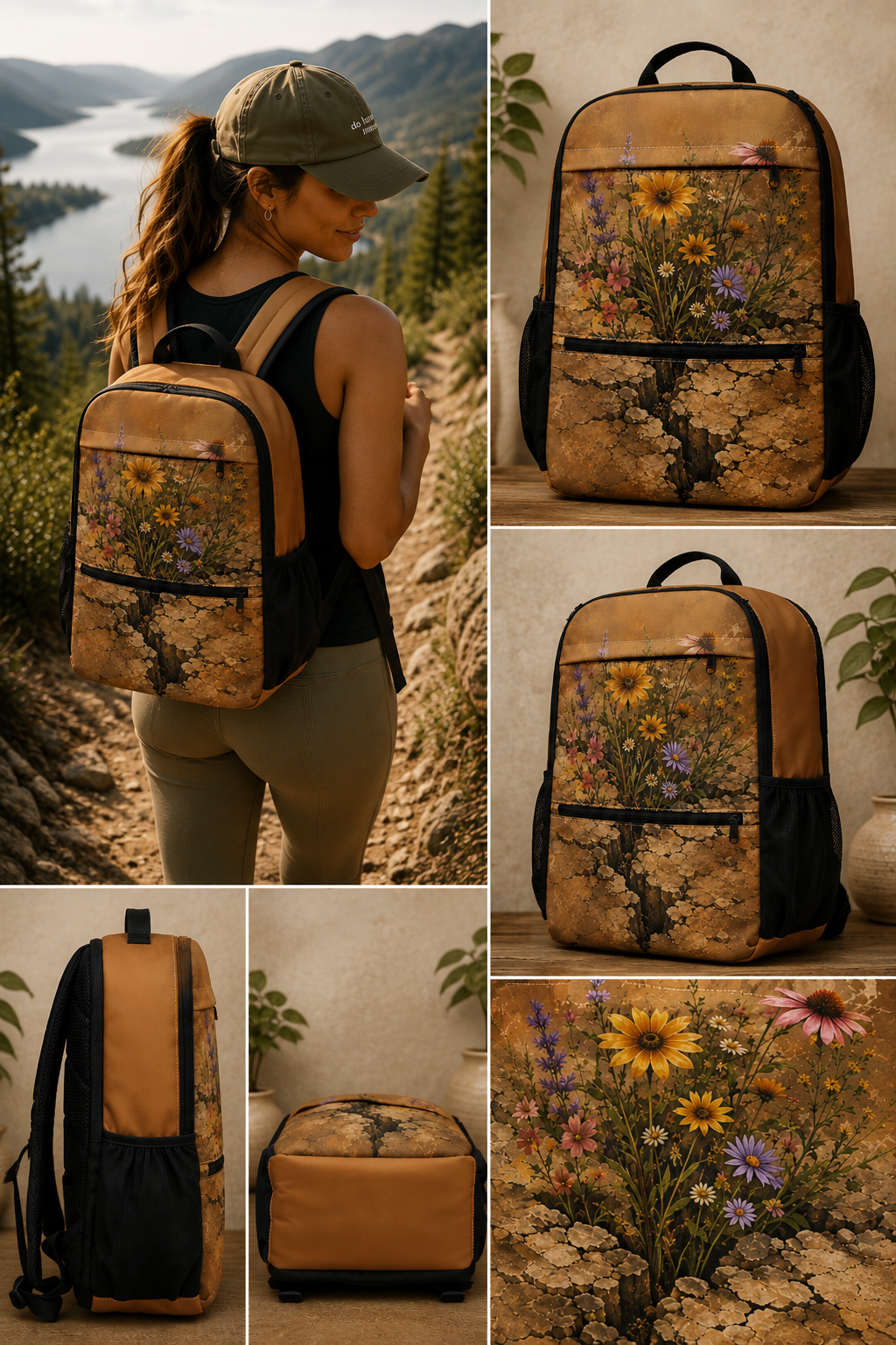 Grow Anyway Wildflower Utility Backpack