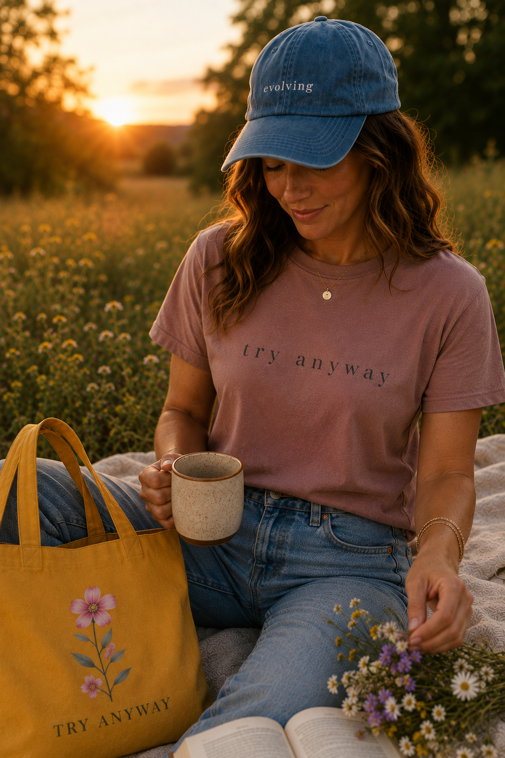 Try Anyway Tee – A Reminder to Begin Without Certainty