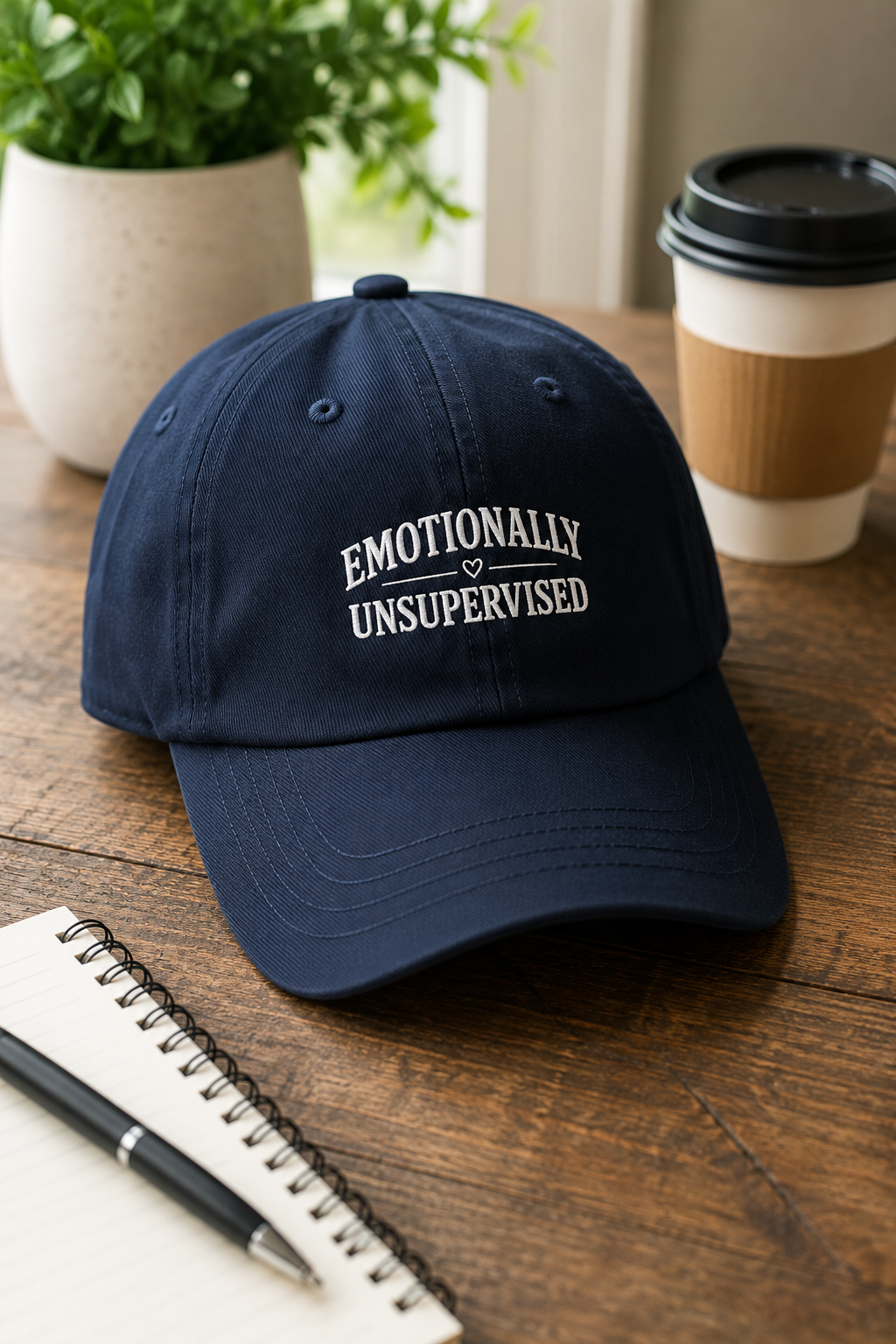 Embroidered Dad Hat | Adjustable Low-Profile Cotton Cap