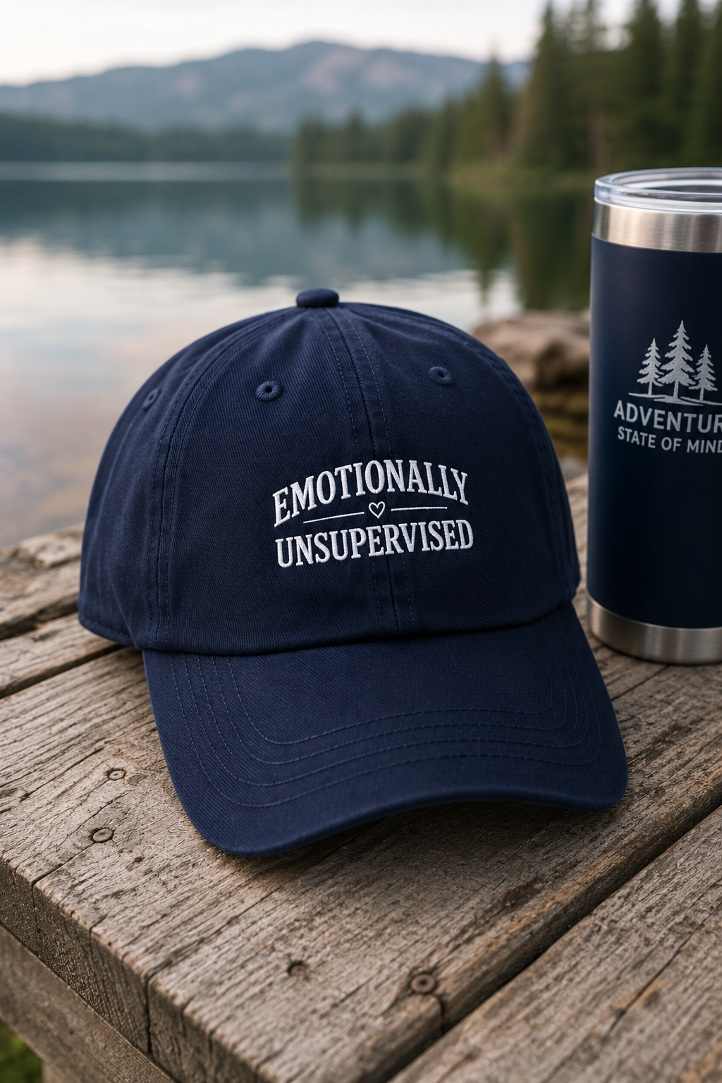 Embroidered Dad Hat | Adjustable Low-Profile Cotton Cap