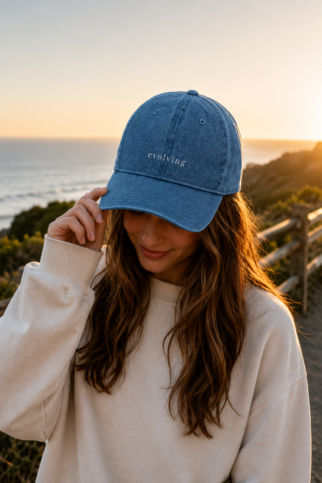 Evolving Denim Hat