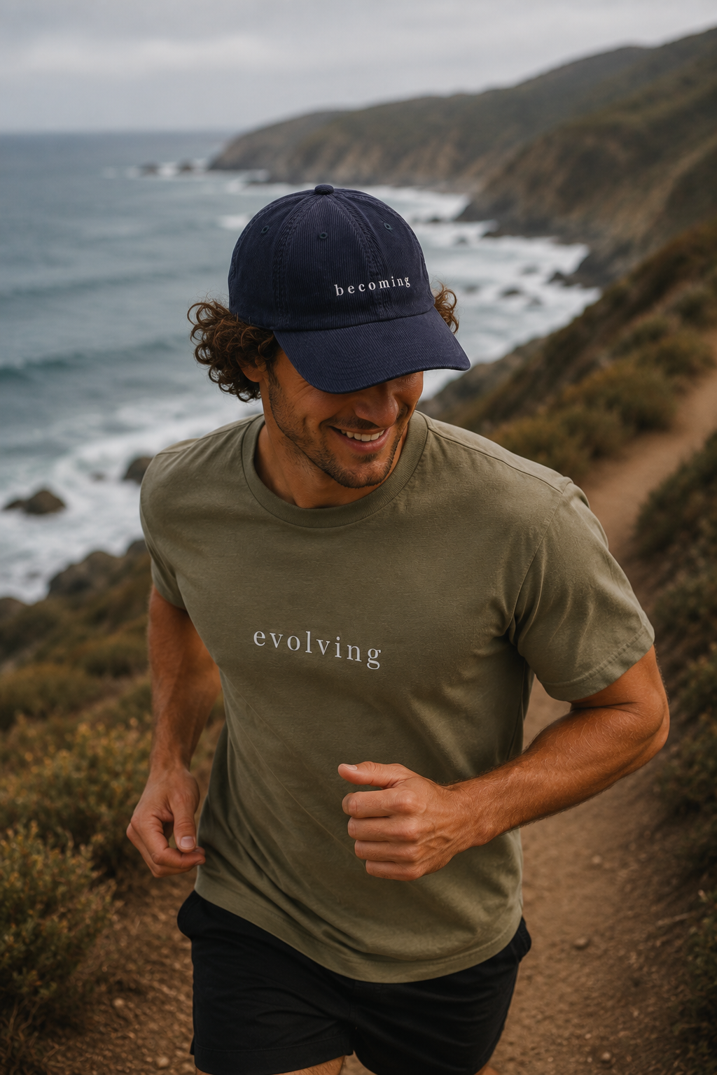 Becoming Corduroy Hat | Embroidered Cotton Cap