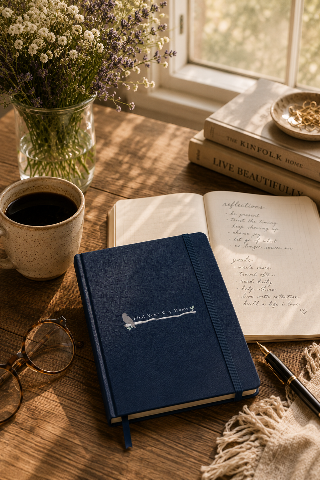 Find Your Way Home Hardcover Journal