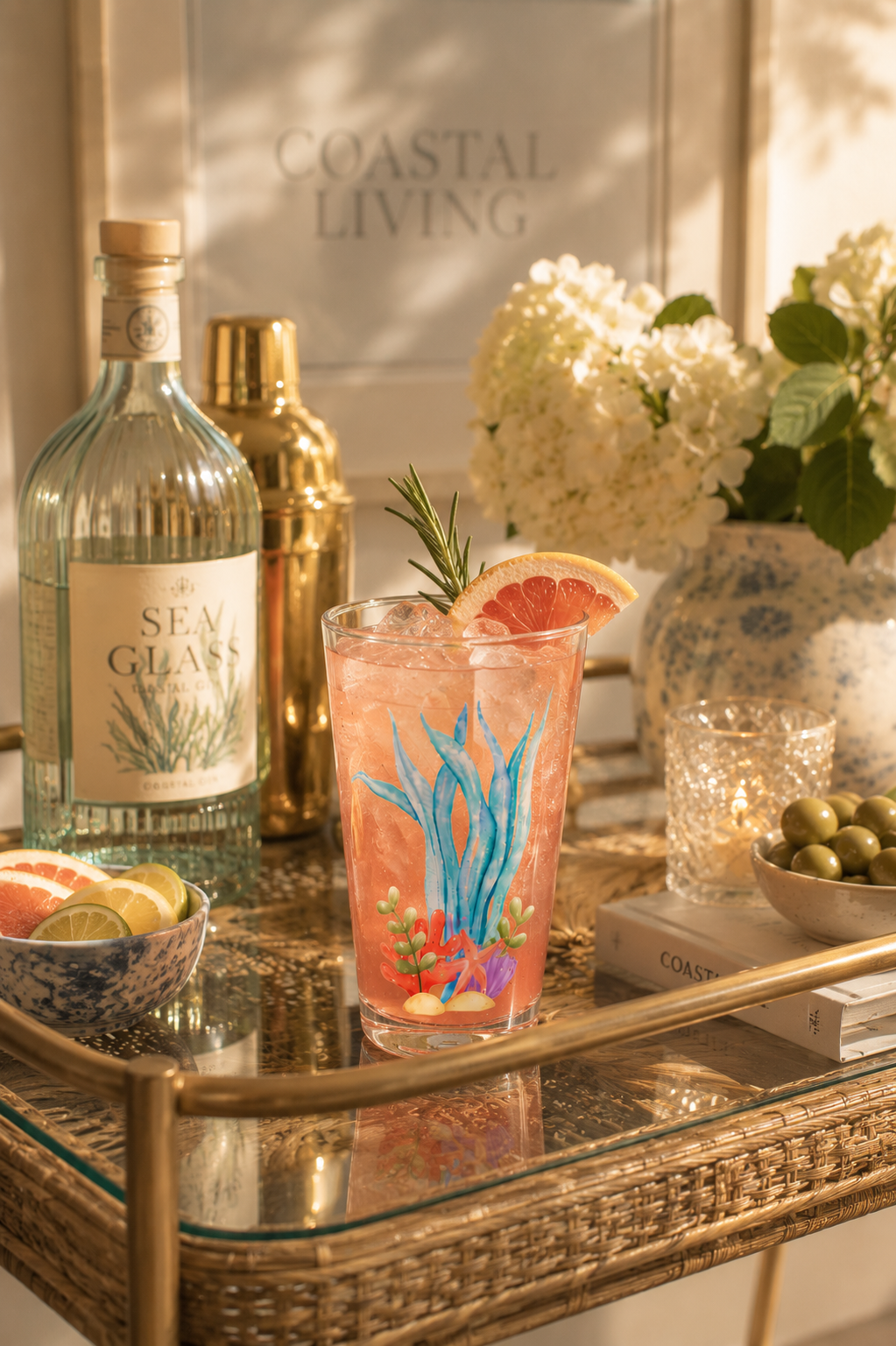 Coastal Tide Pint Glass