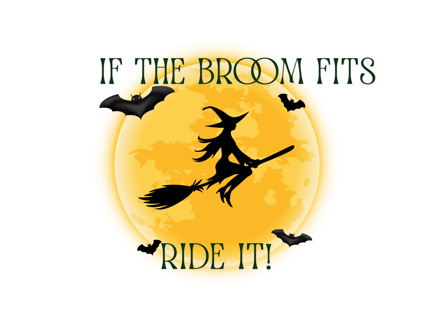 Flying Witch Halloween Magnet – Fun Fridge Decor for Spooky Season