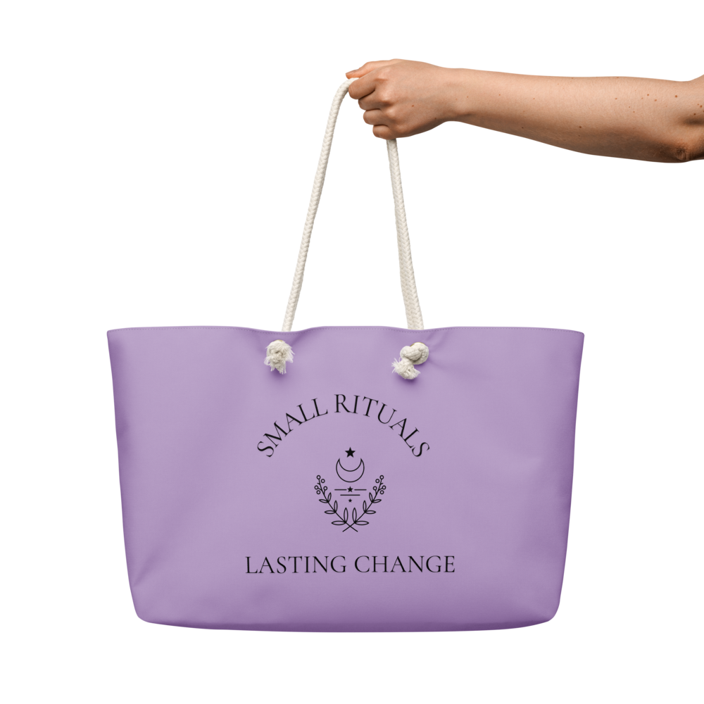 Spacious, durable canvas carryall designed for intentional living, travel, and everyday use.