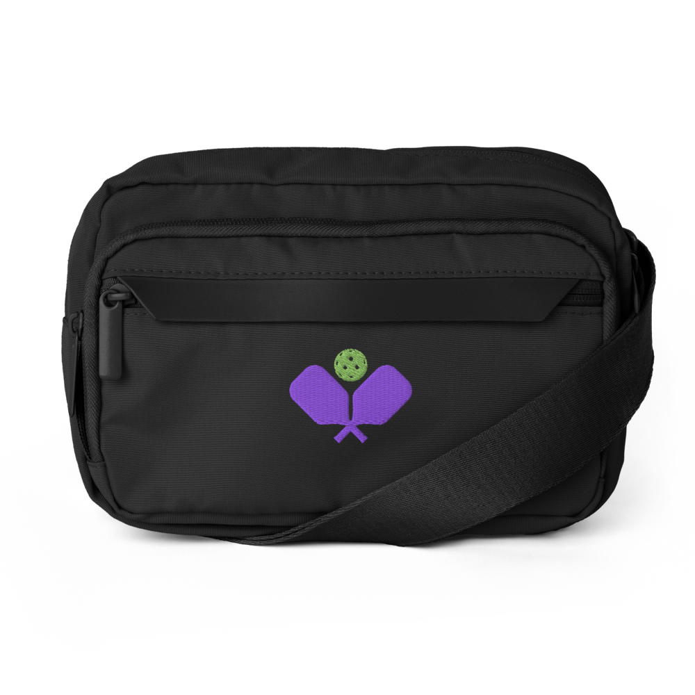 Pickleball Recycled Crossbody Bag | Minimalist Everyday Travel Bag
