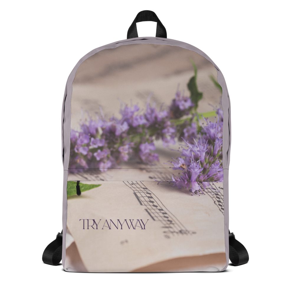 Lavender Melody Art Backpack