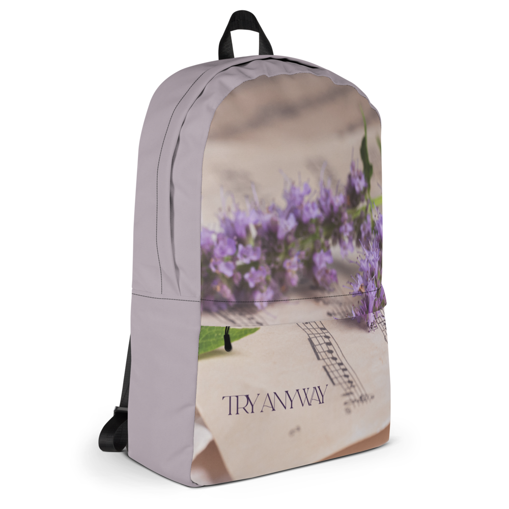 Lavender Melody Art Backpack