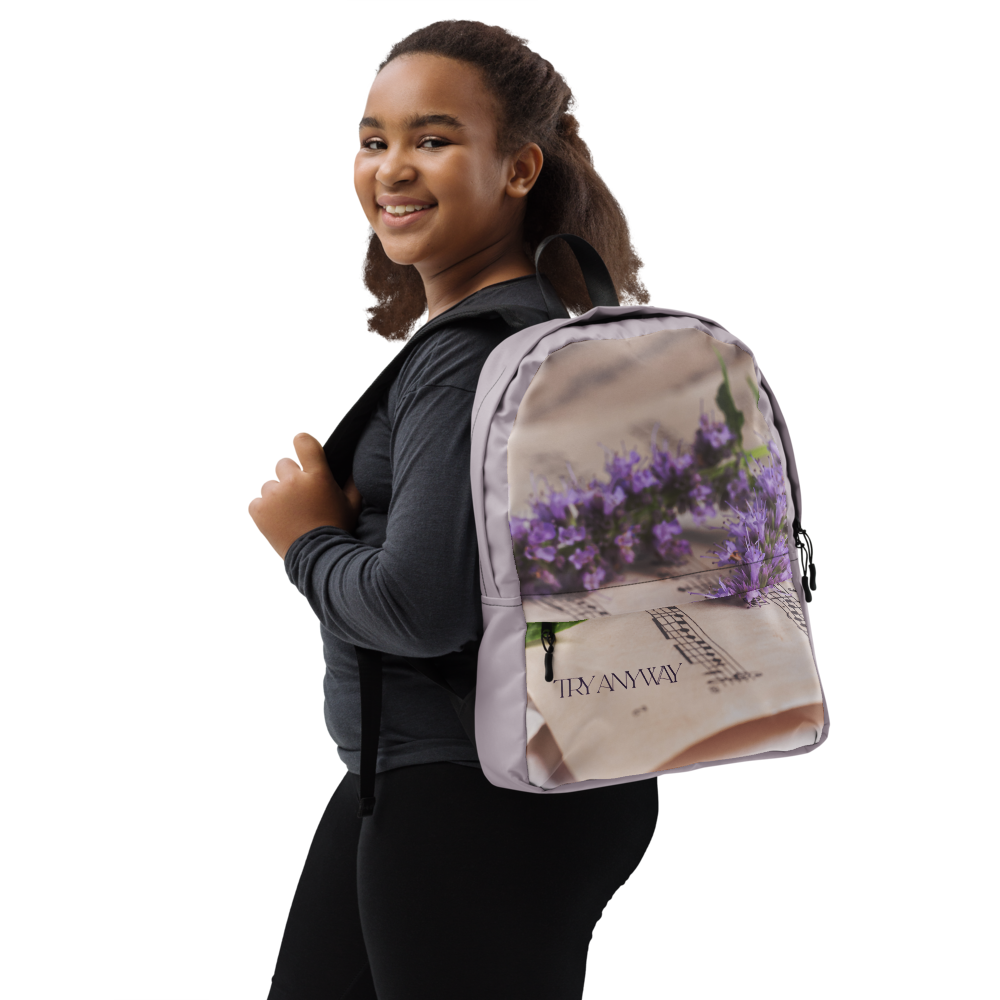 Lavender Melody Art Backpack