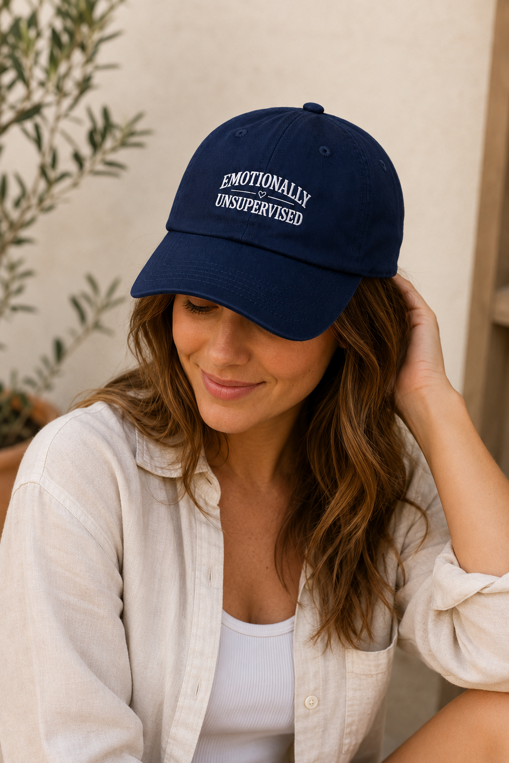 Embroidered Dad Hat | Adjustable Low-Profile Cotton Cap
