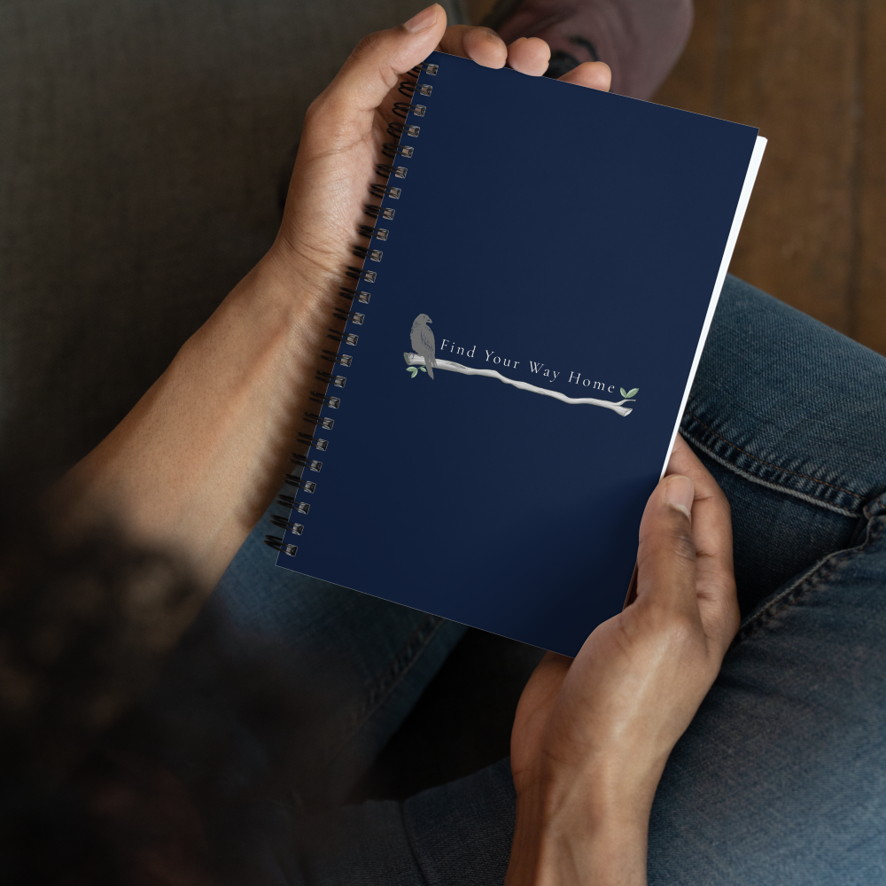 Find Your Way Home Wire-Bound Notebook