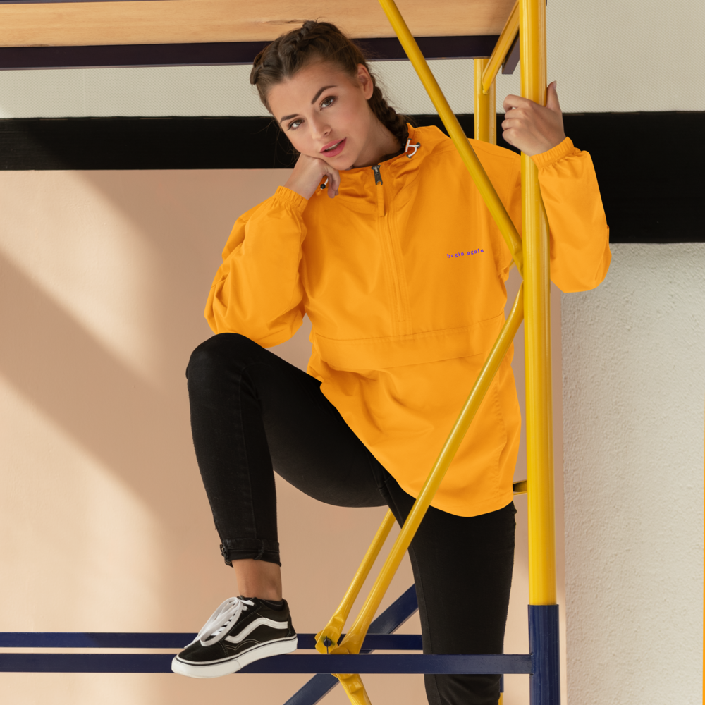 Begin Again - Embroidered Champion Jacket