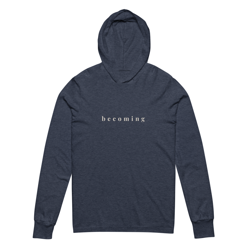 Becoming Long Sleeve Hooded Tee | The Path Collection