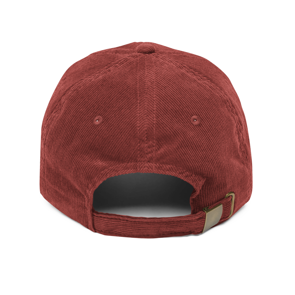 Becoming Corduroy Hat | Embroidered Cotton Cap