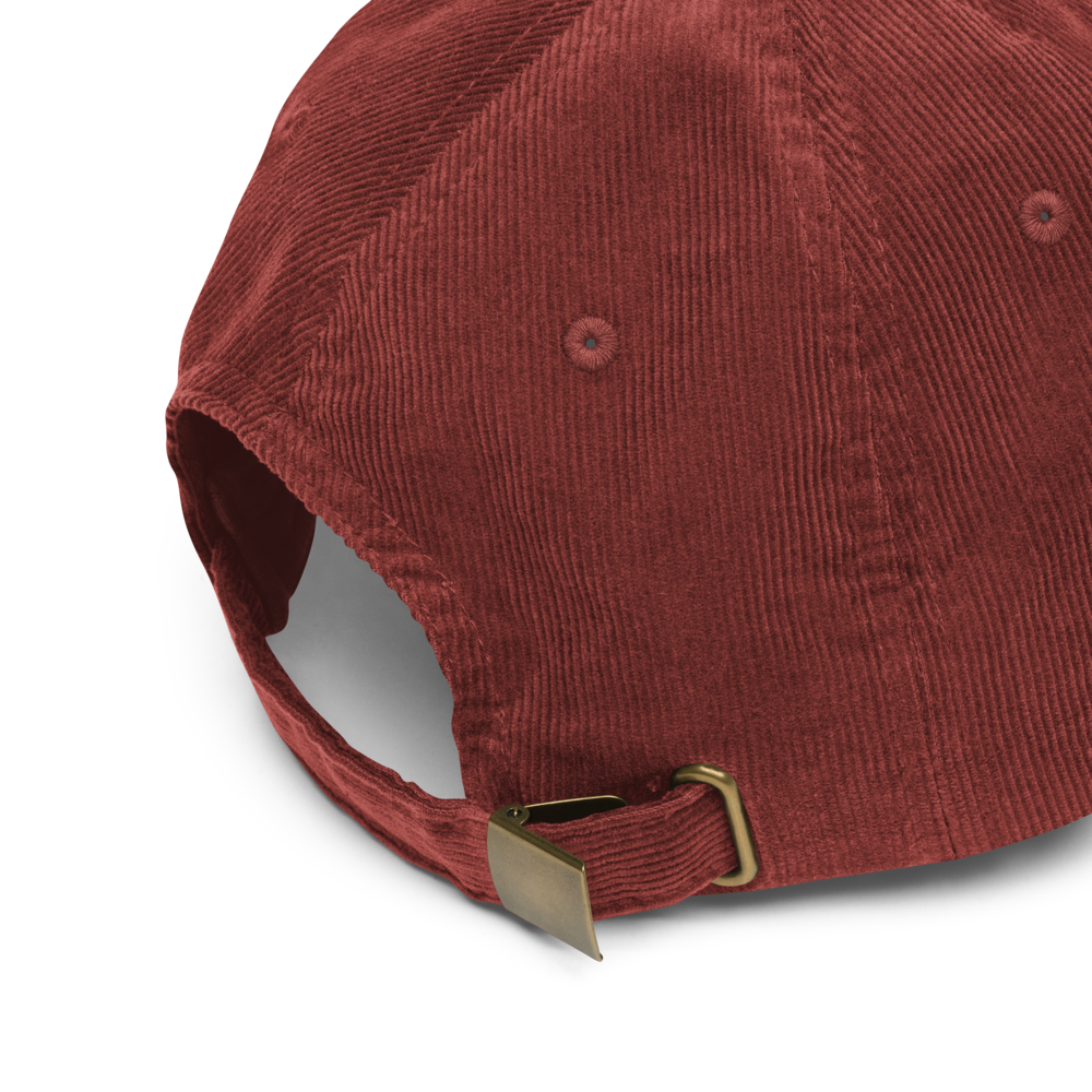Becoming Corduroy Hat | Embroidered Cotton Cap