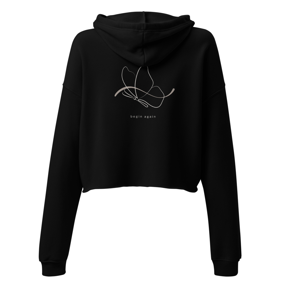 Evolving Crop Hoodie | Begin Again Collection