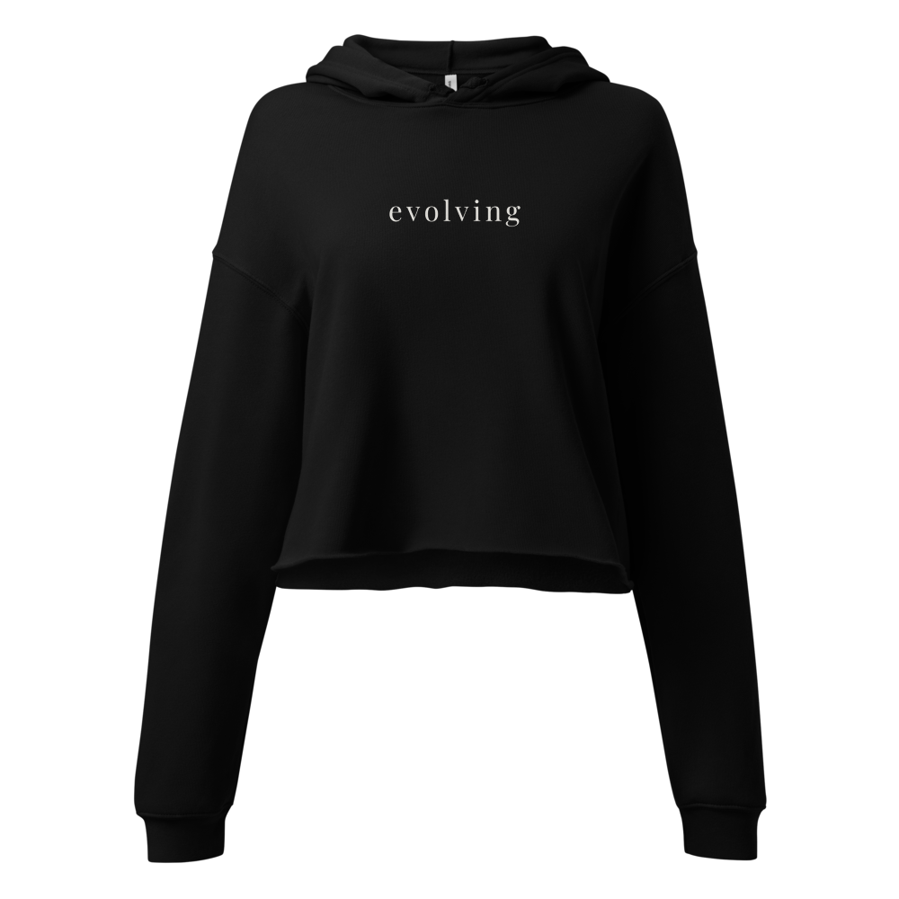Evolving Crop Hoodie | Begin Again Collection
