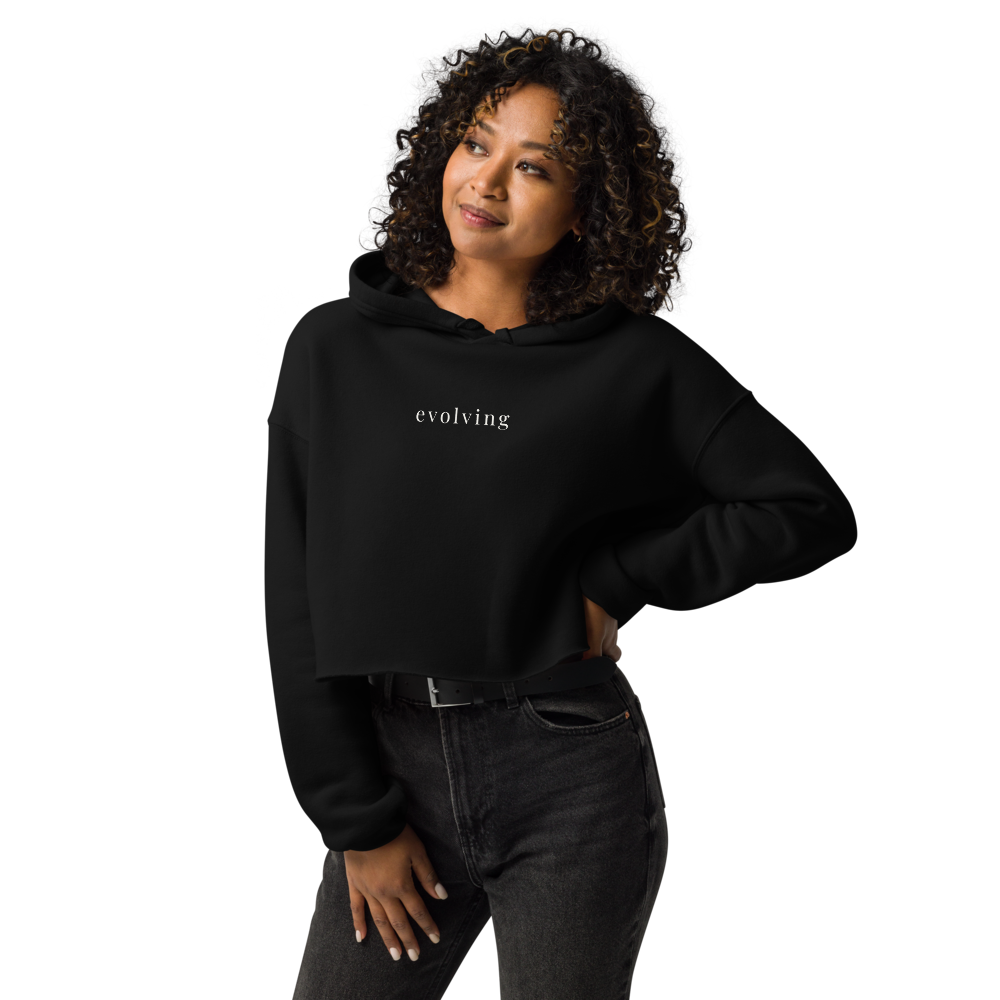 Evolving Crop Hoodie | Begin Again Collection