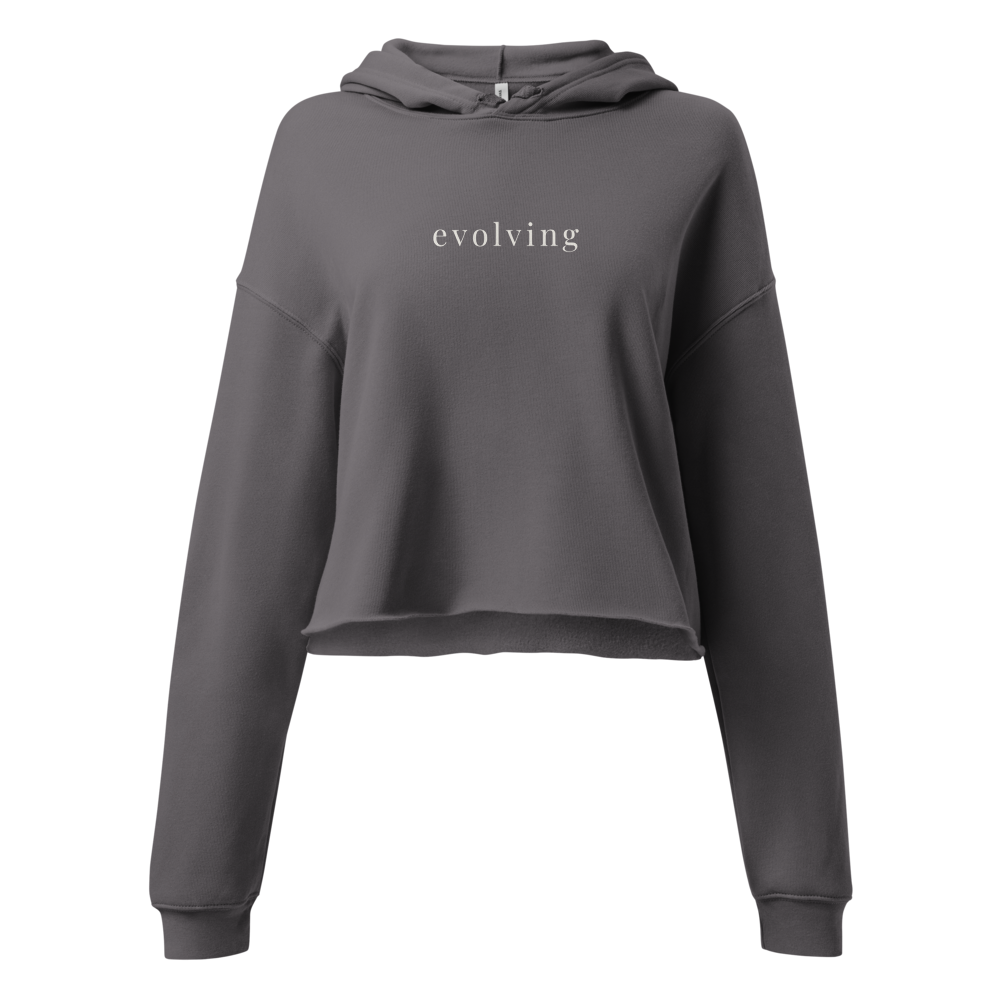 Evolving Crop Hoodie | Begin Again Collection
